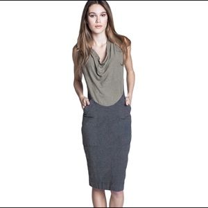 Prairie Underground Denim Day dress Graphite M